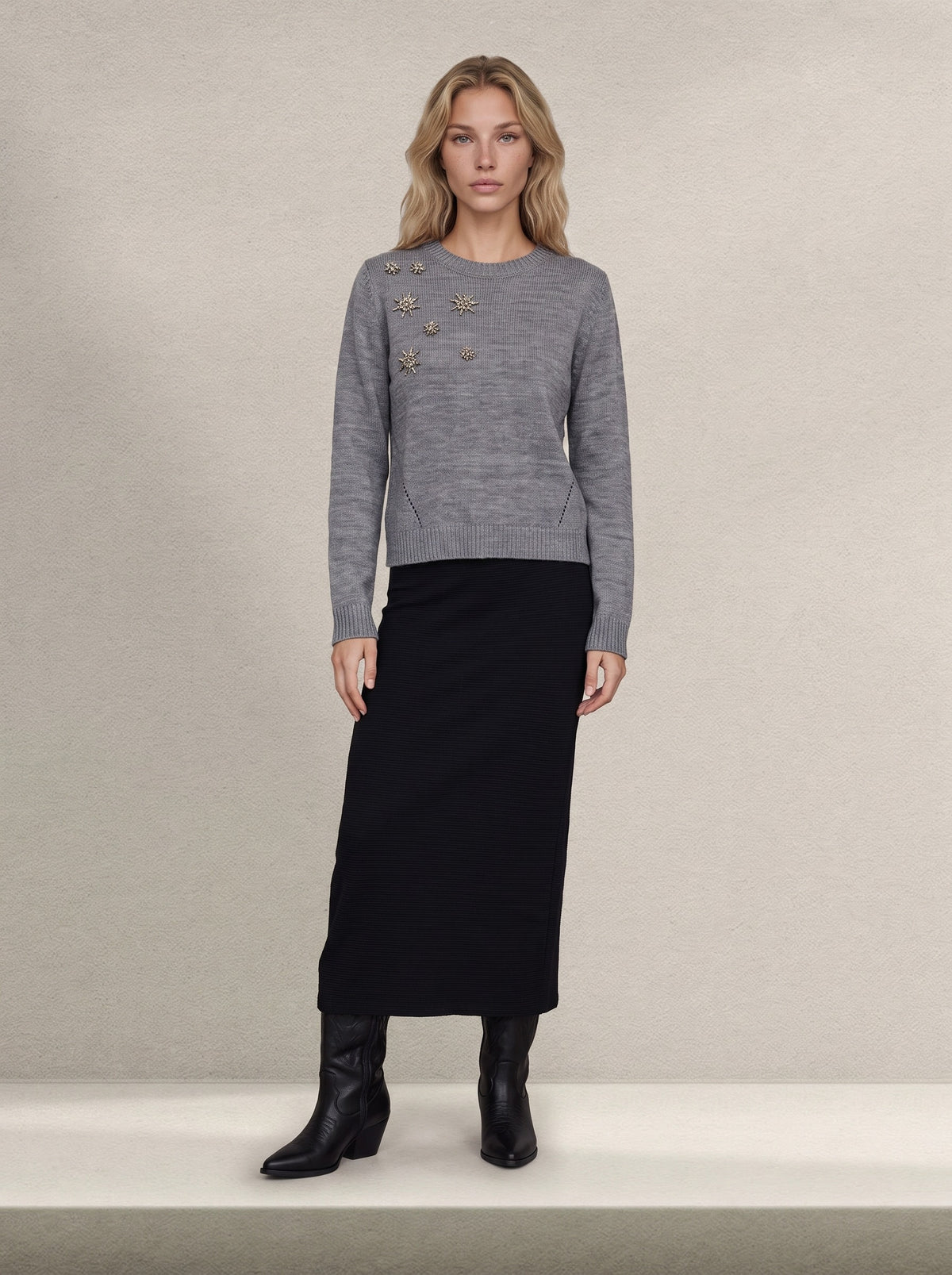 Maglione Strass