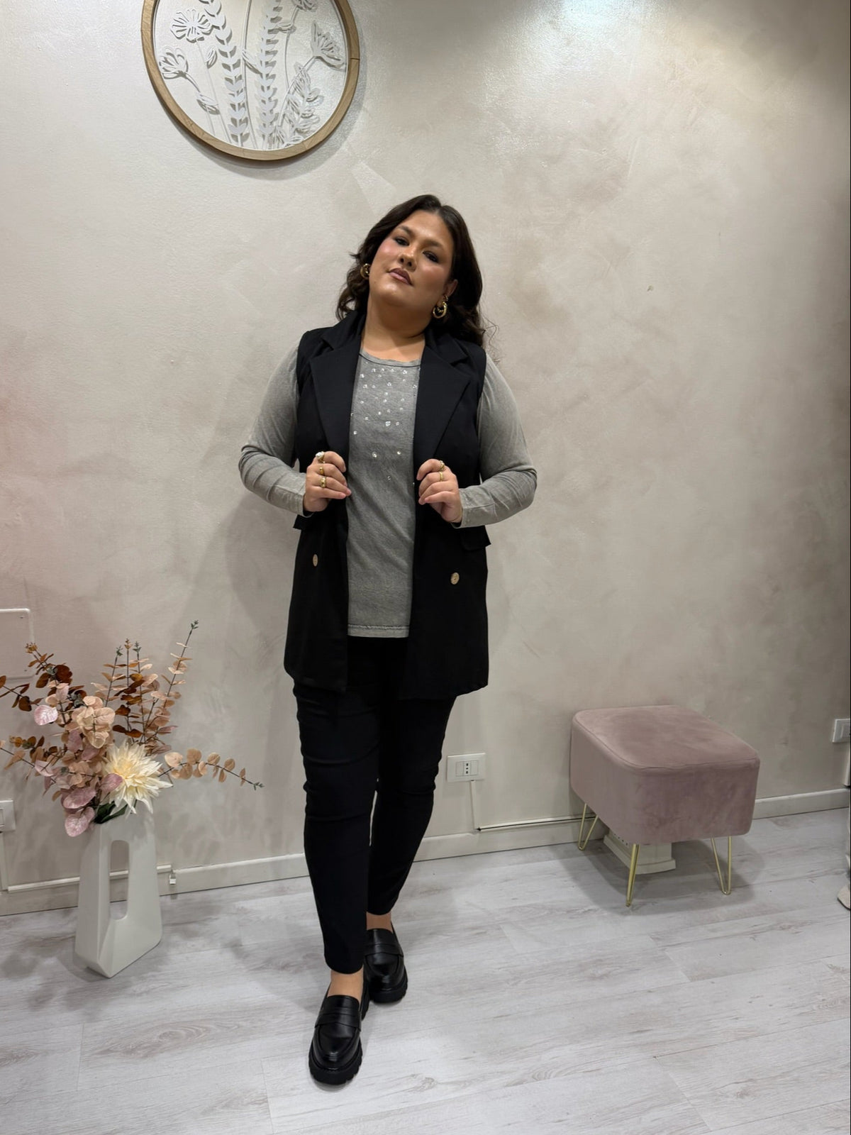 Gilet Lungo Oversize