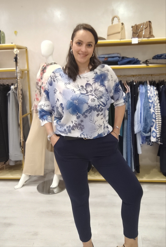 Pantaloni Beta cotone
