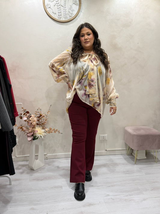 Blusa volant