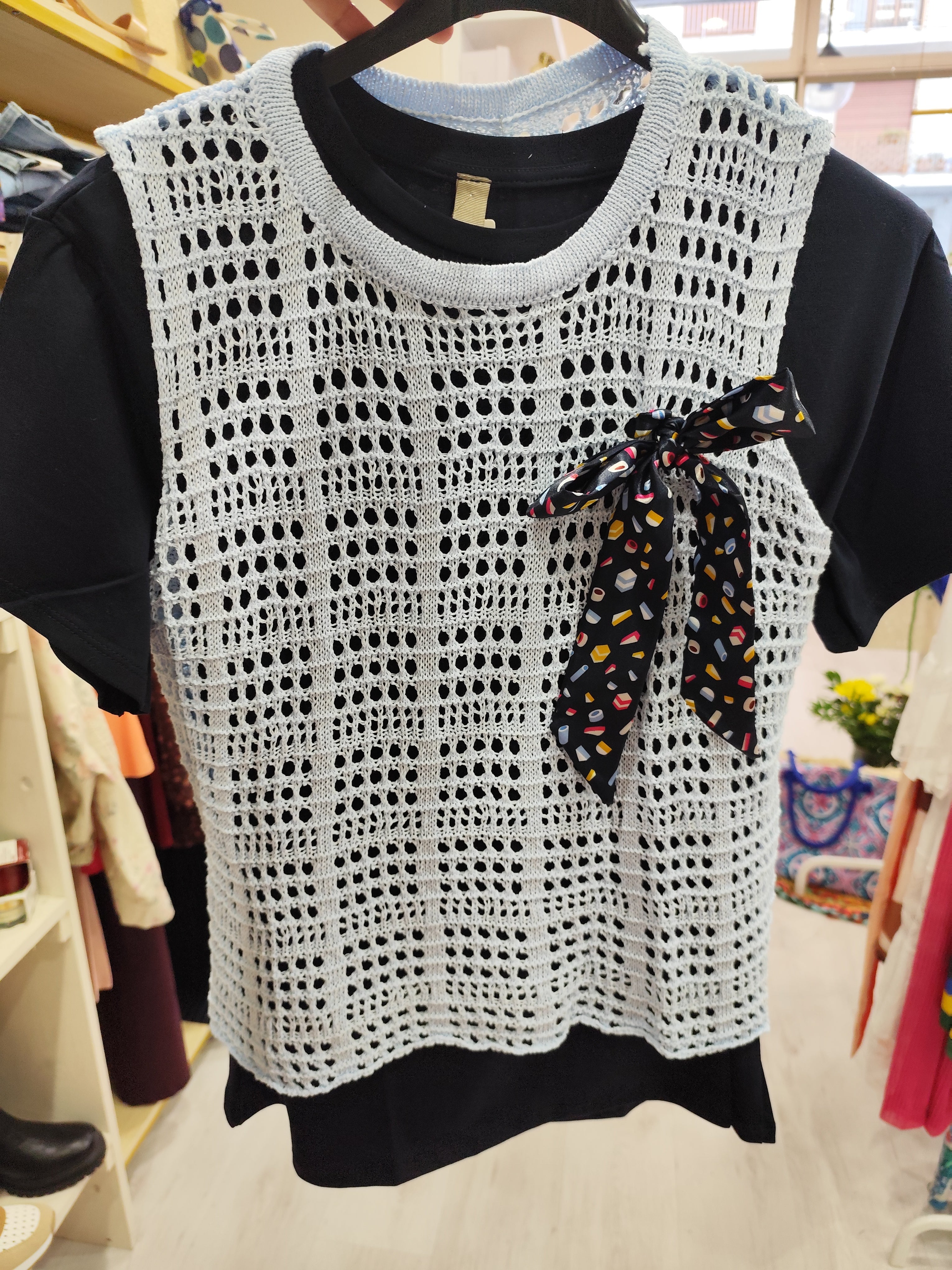 Gilet macramè