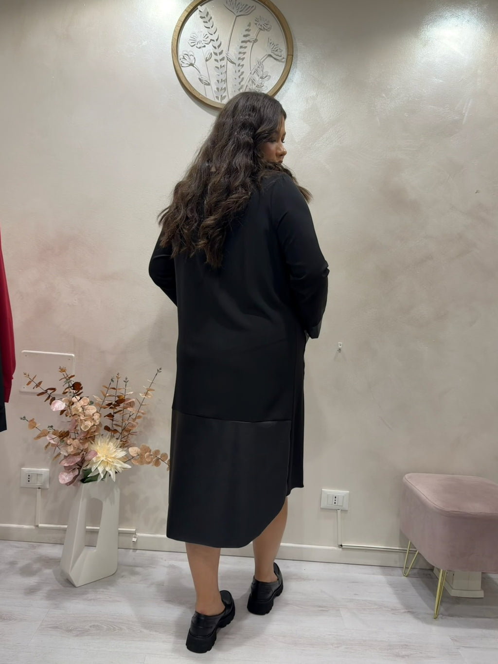 Abito tasche fluido - Sophia Curvy