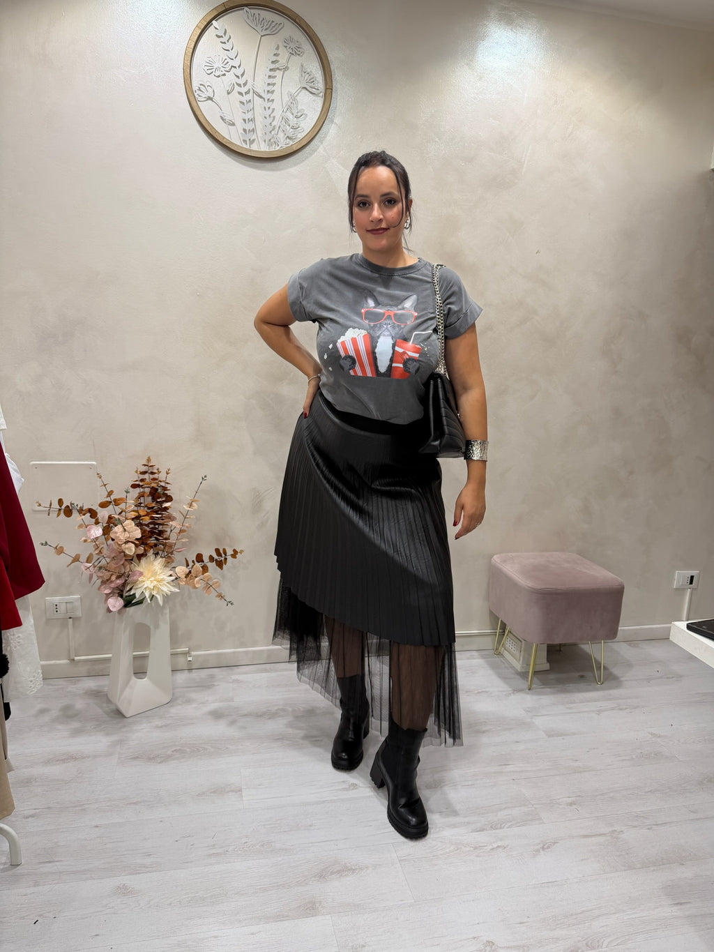 T-shirt maniche corte