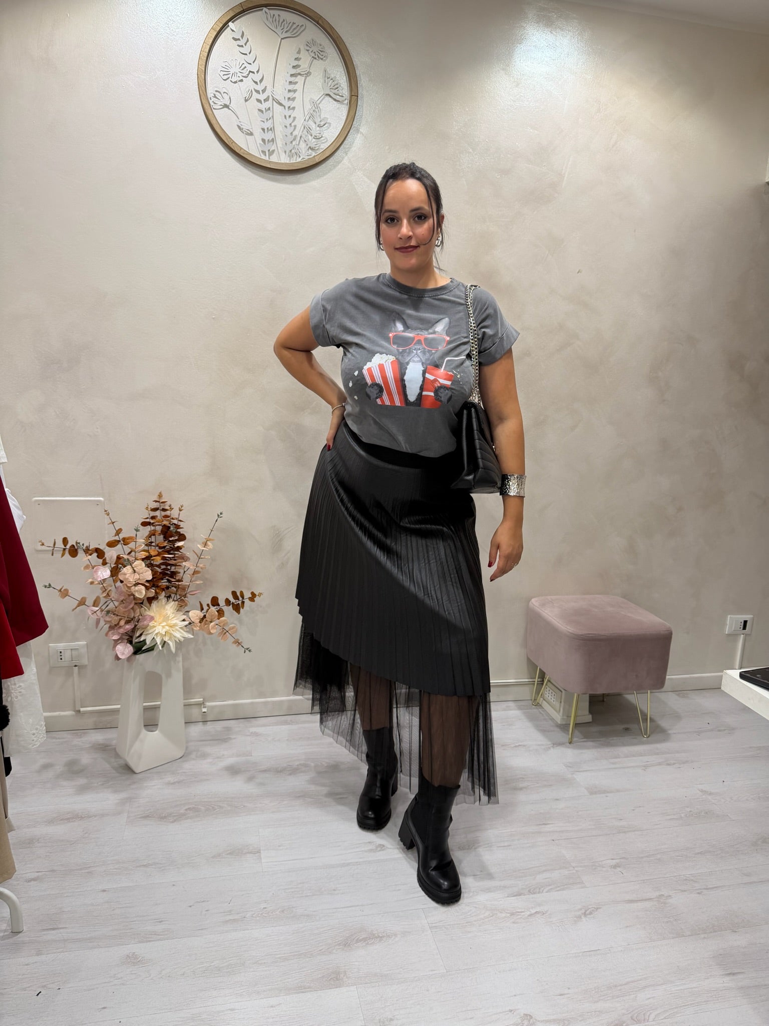 T-shirt maniche corte