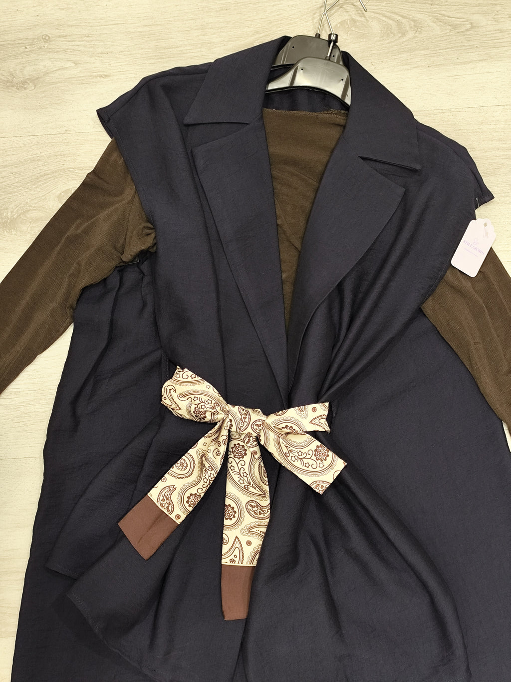 Completo gilet+fusciacca
