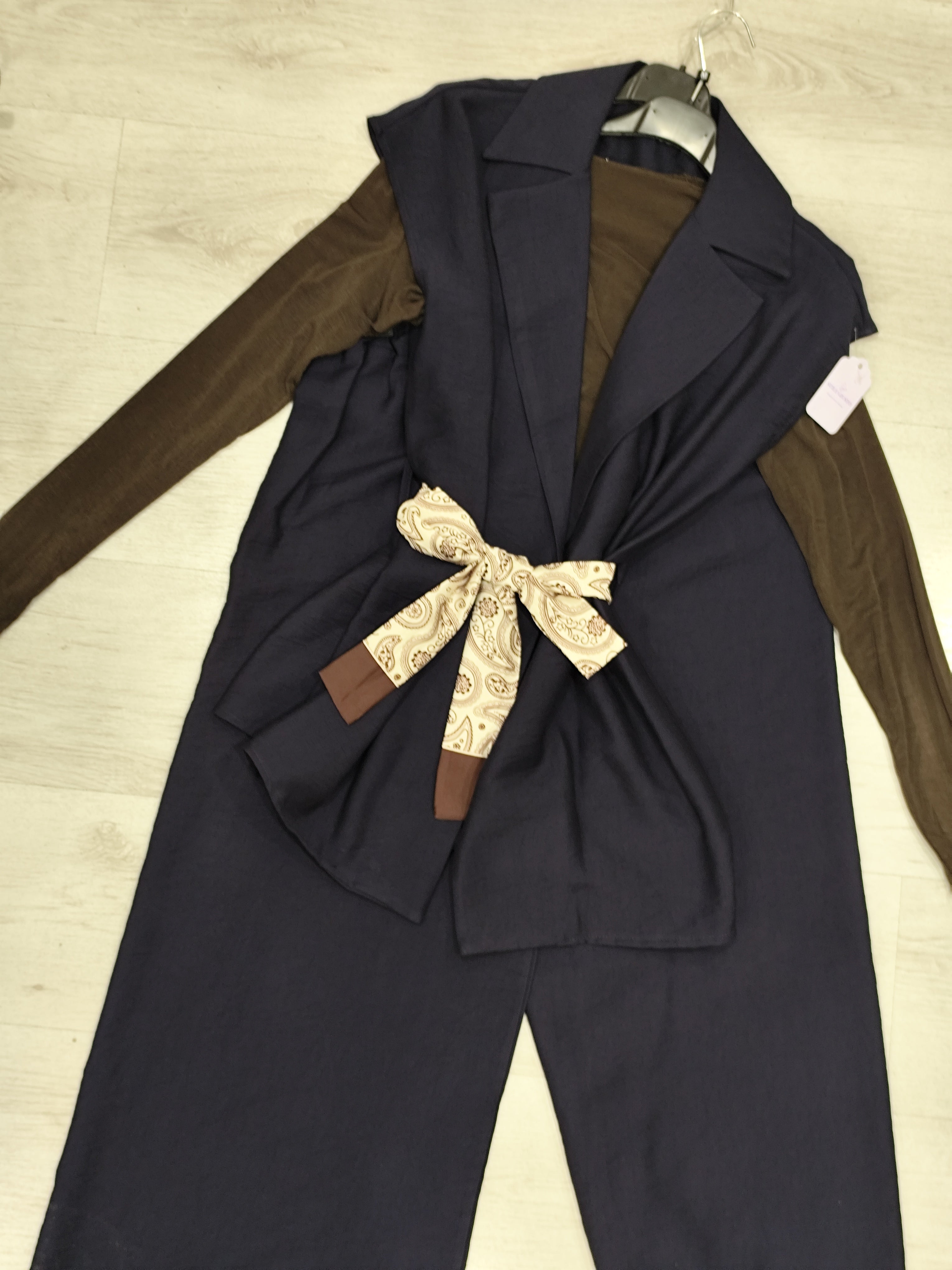 Completo gilet+fusciacca