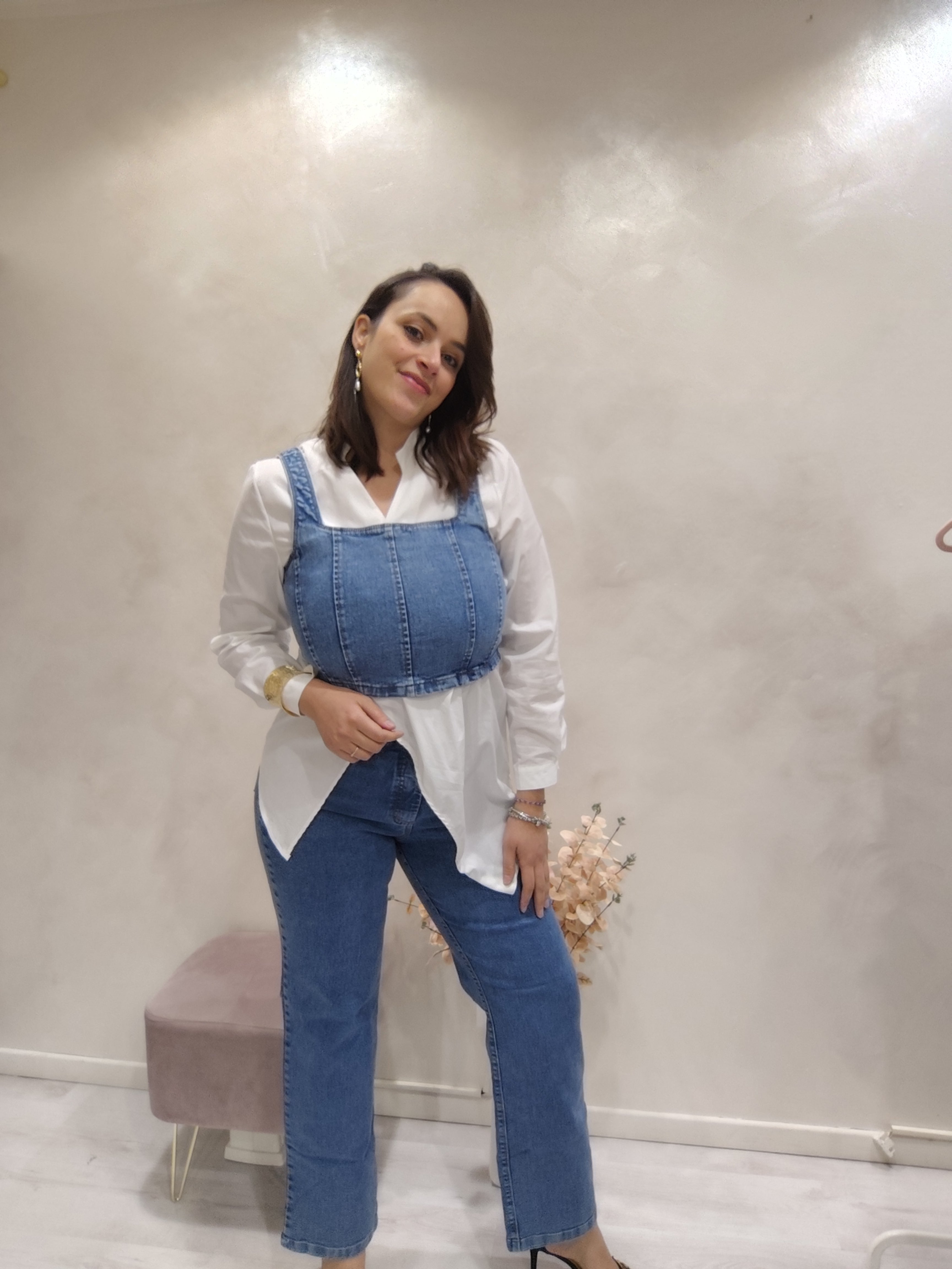 Jeans Wide leg Denim Made in Brazil