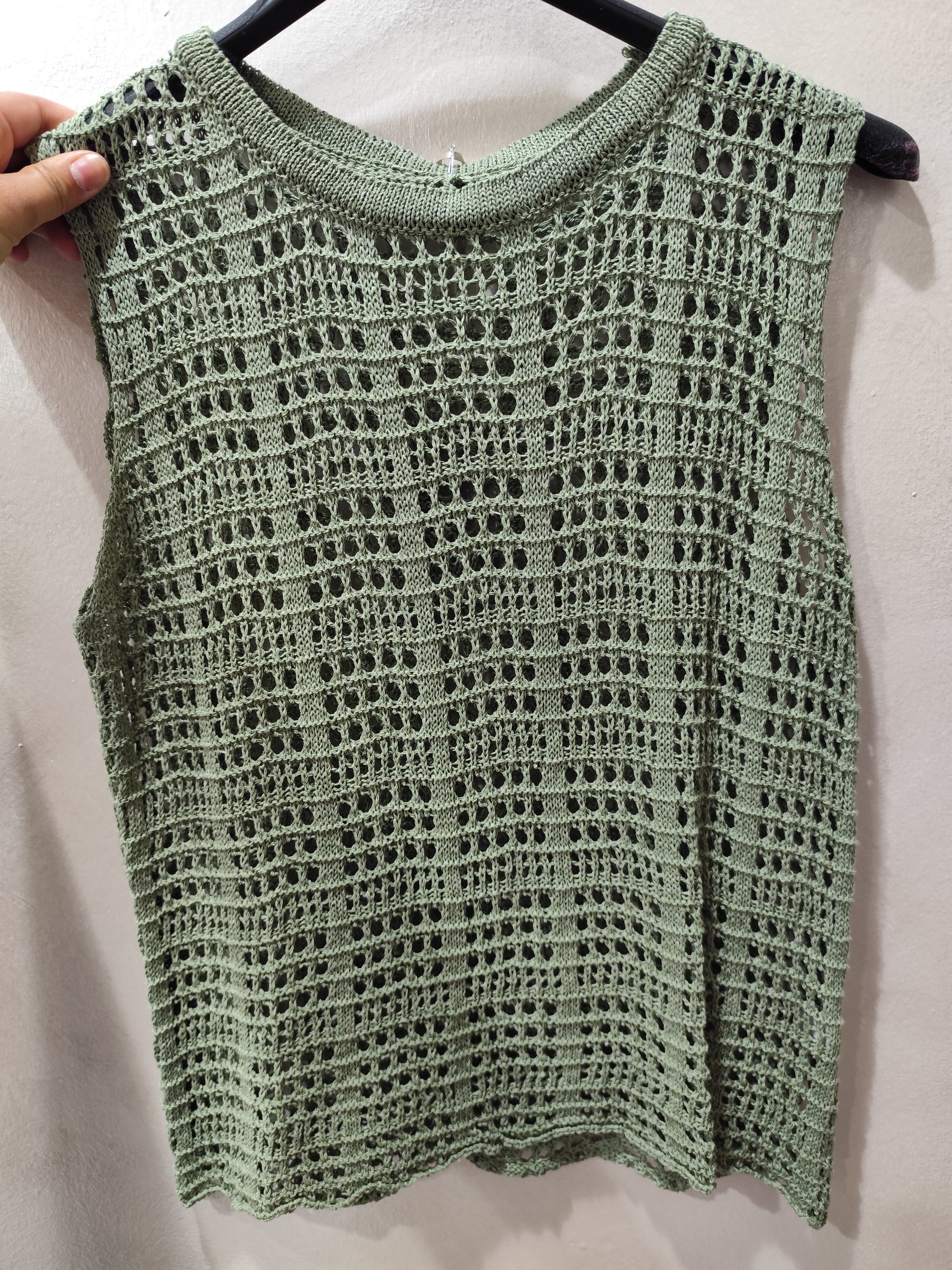 Gilet macramè