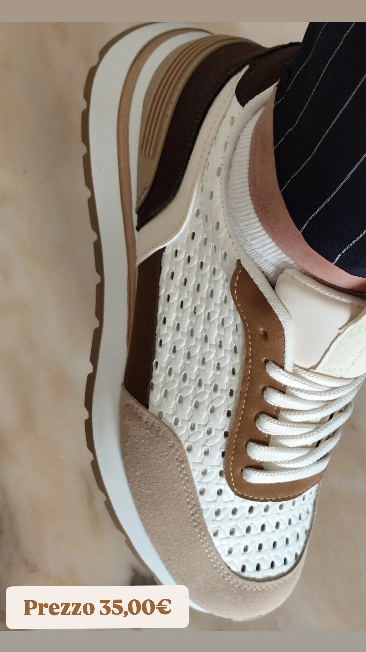 Sneakers Nude