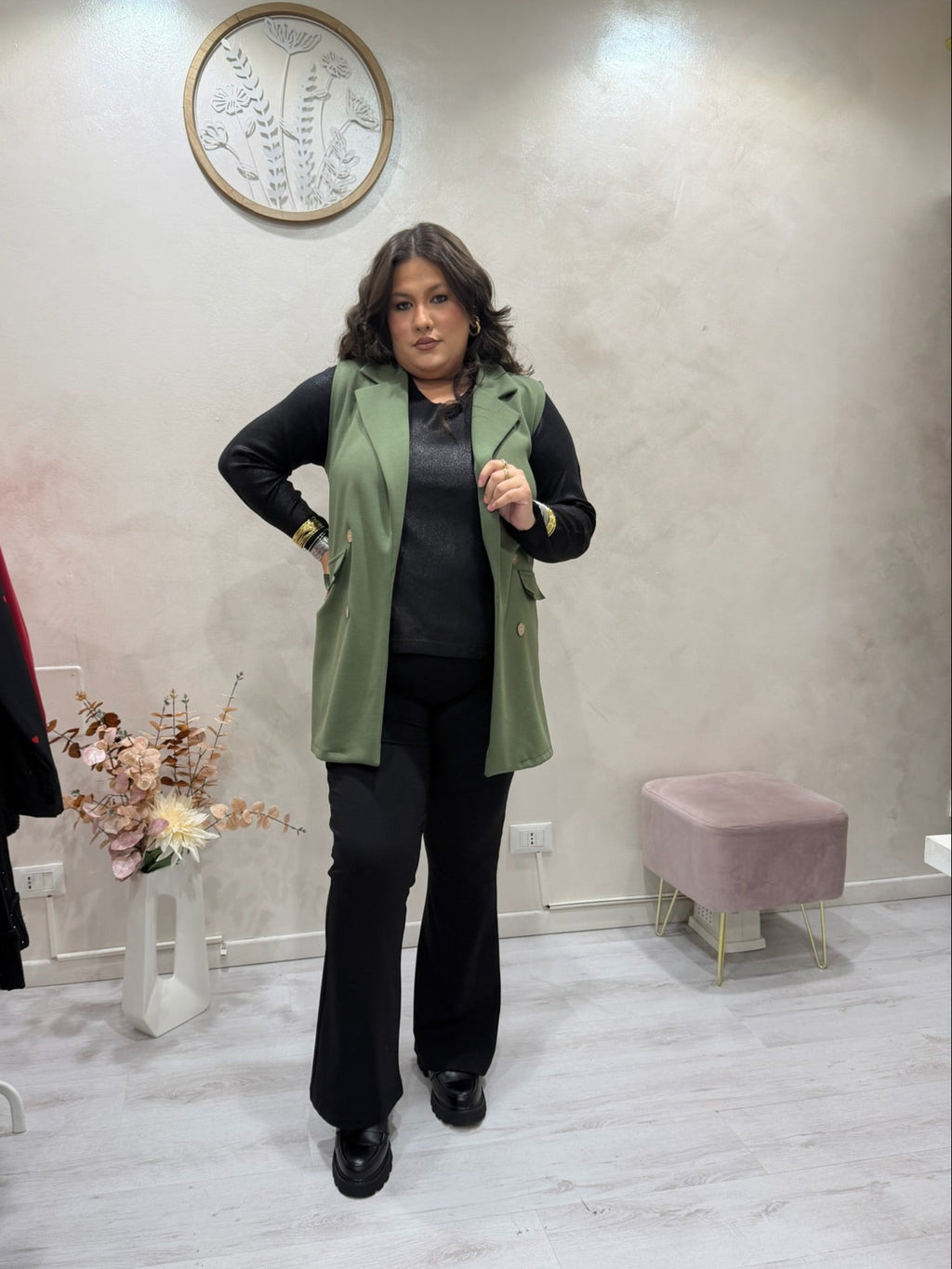 Gilet Lungo Oversize