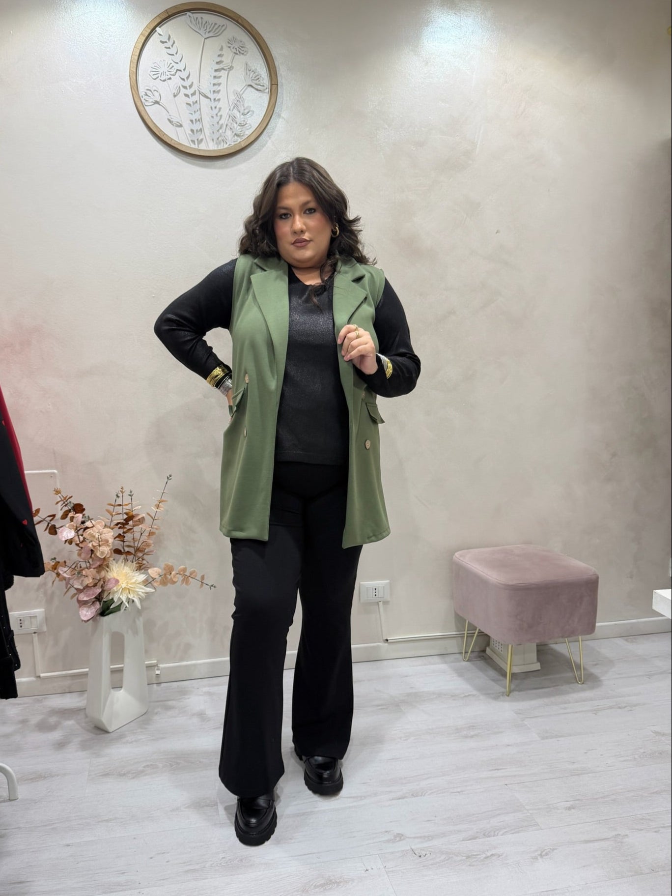 Gilet Lungo Oversize