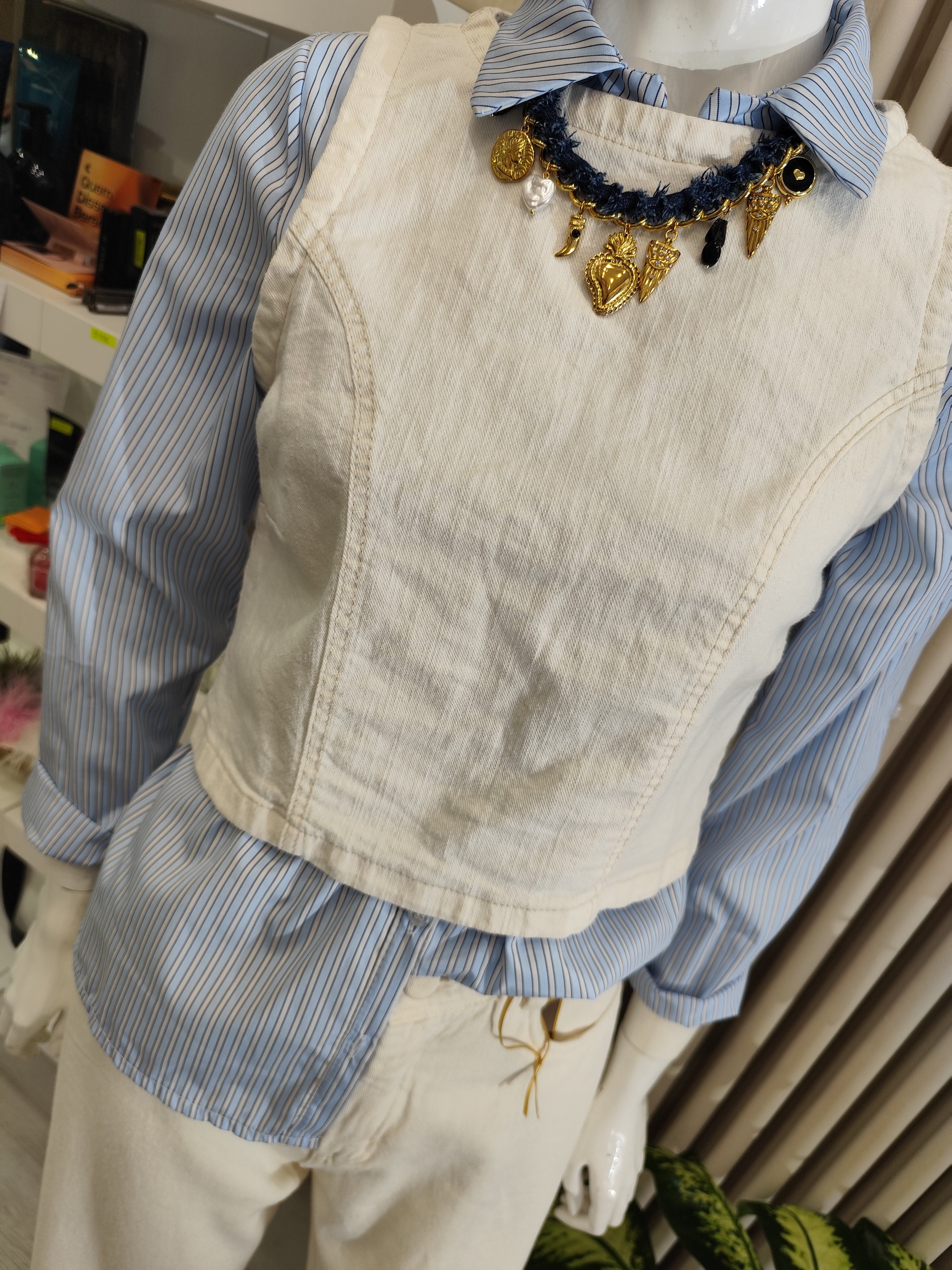Camicia a righe