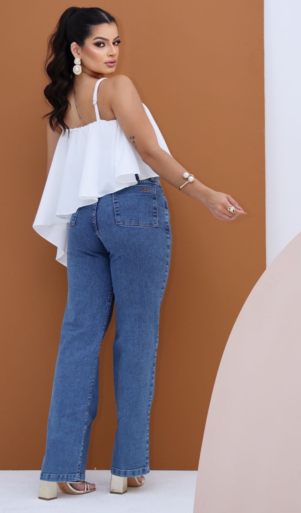 Jeans Wide leg Denim Made in Brazil