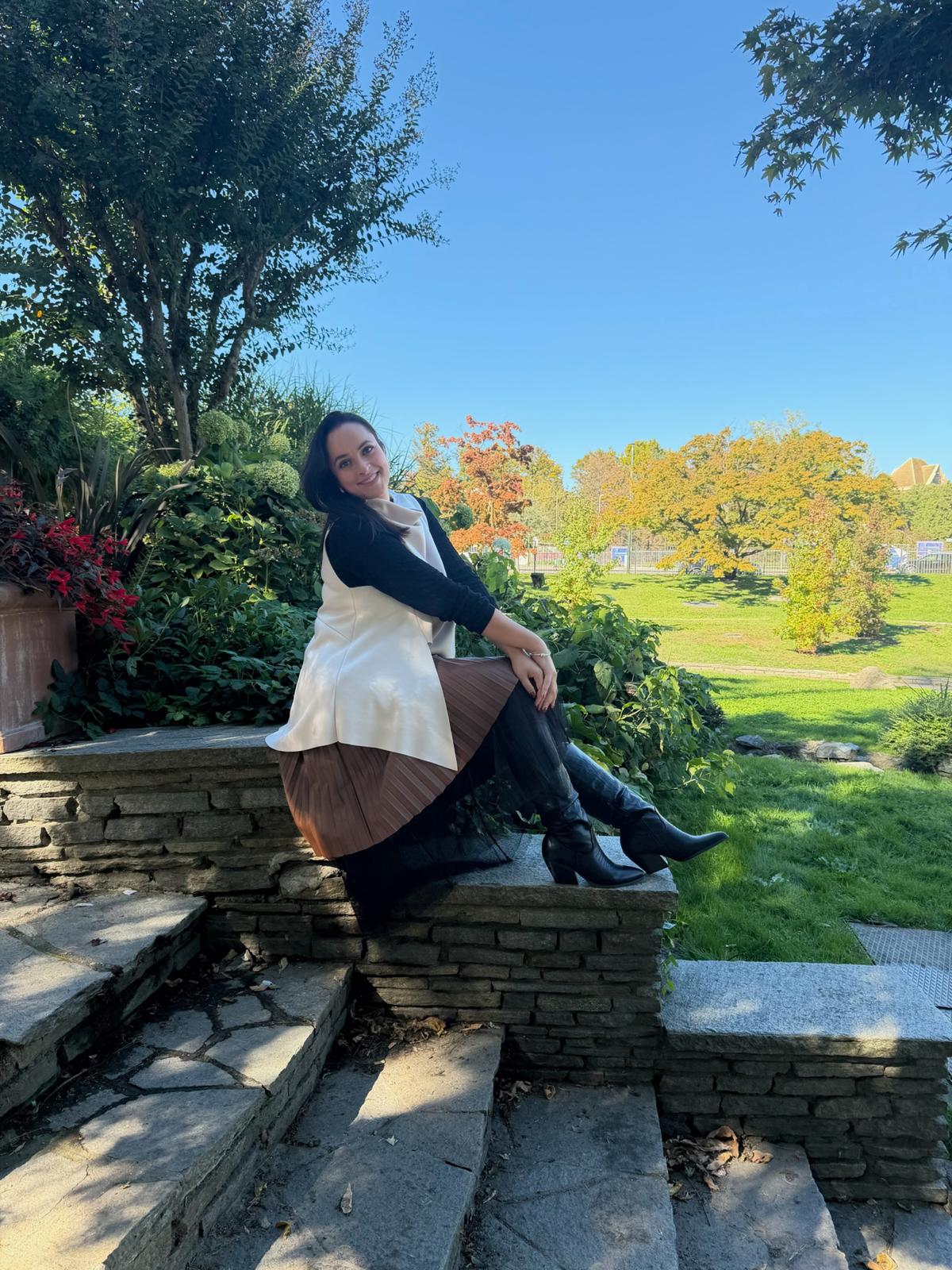 Stivali Camperos neri ricamati