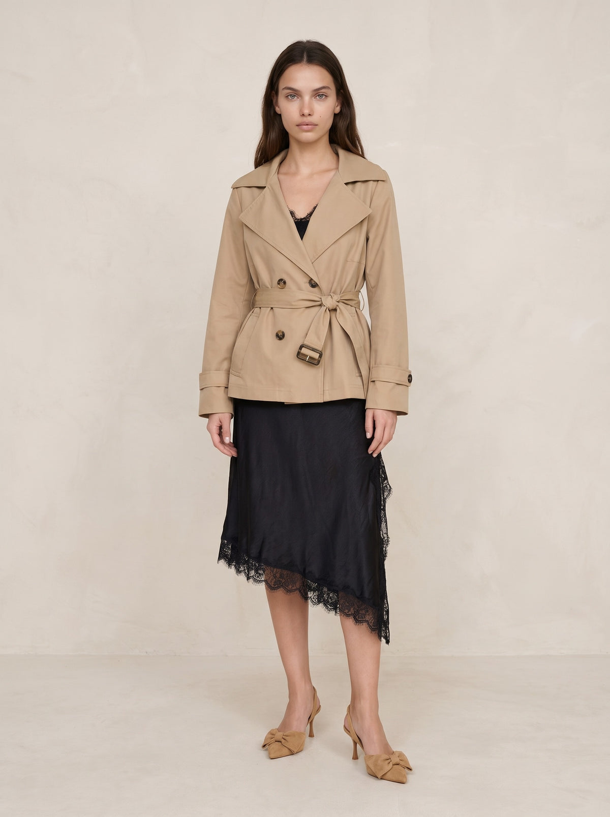 Trench corto